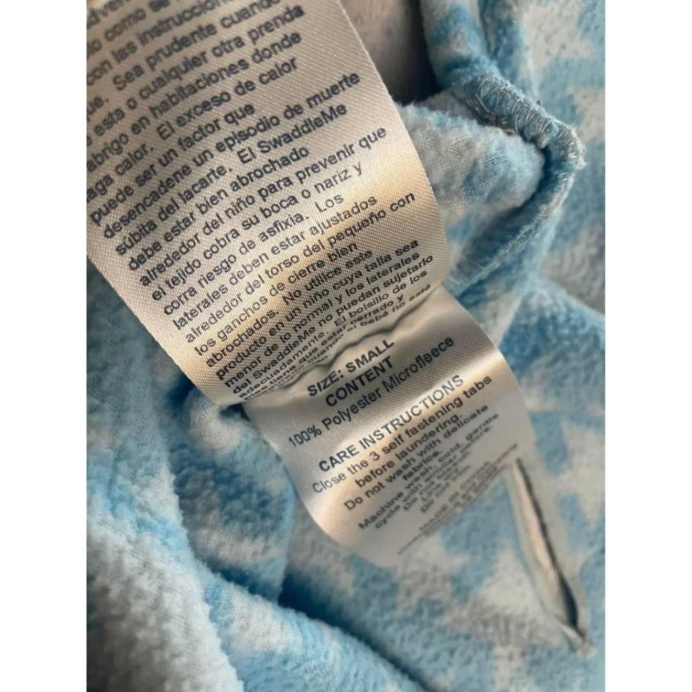 kiddopatamus Fleece‎ baby swaddle small
